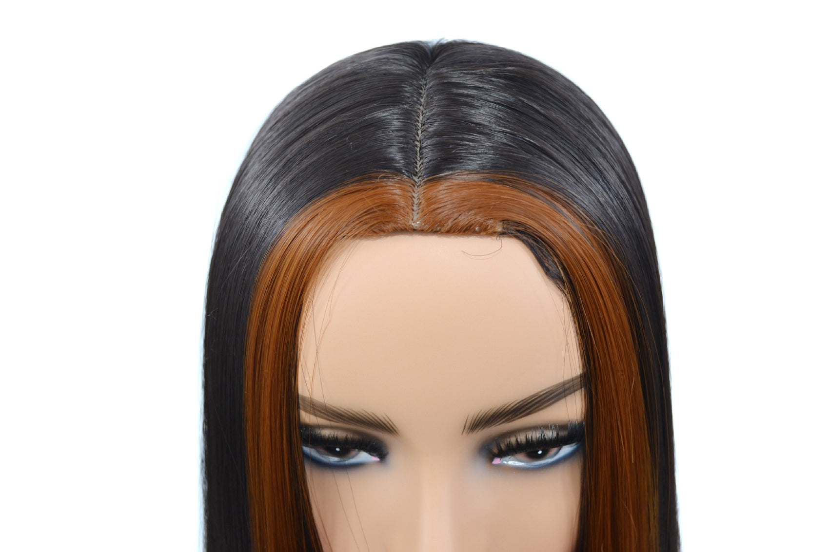 Éclat Caramel — Perruque Lace Front 13×5×1 Highlight 1B/27