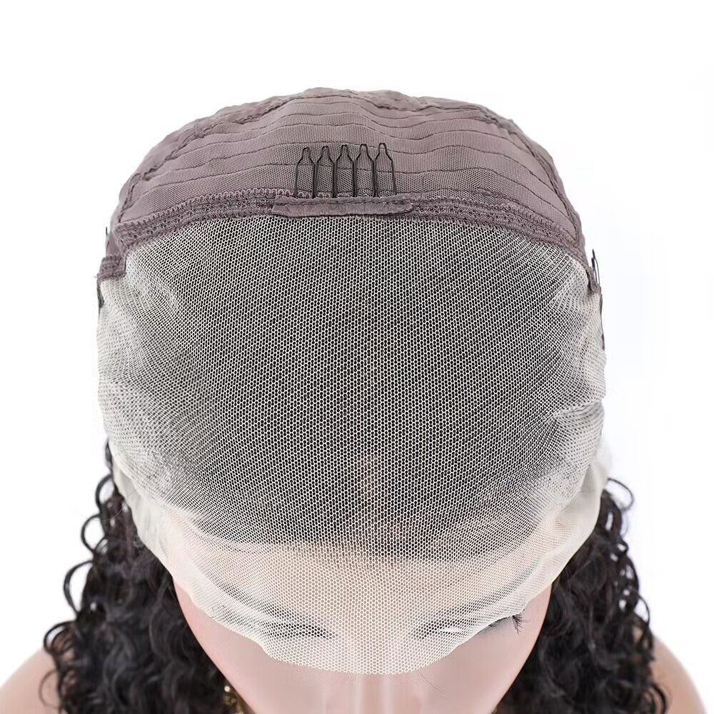 Bob vagues cuivrées (Orange Red)  - Look bouclé naturel - 10" à 16"