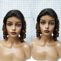 Curly Human Hair Wig (Natural Black) | 360 Lace or 4x4/4x6 Closure