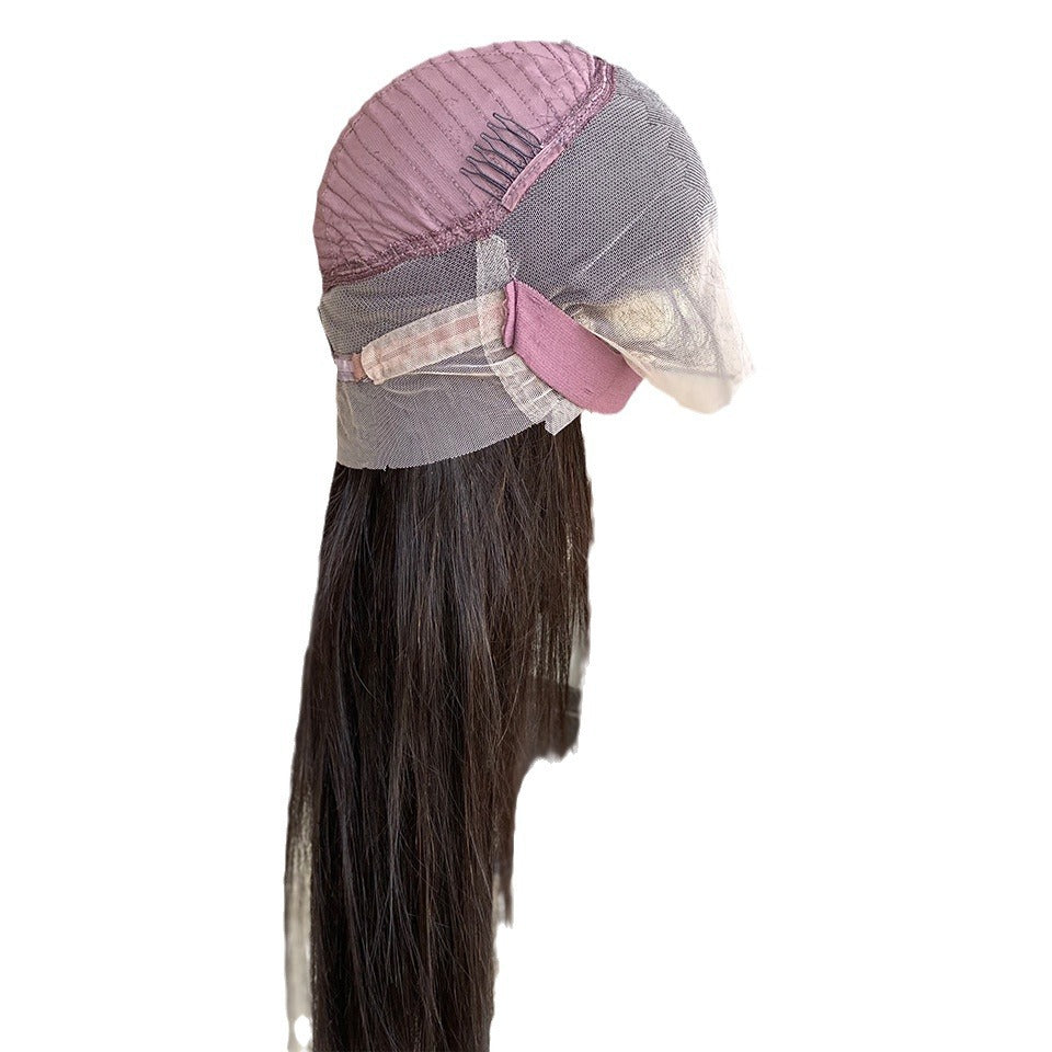 Perruque 360 Lace Frontal en cheveux humains vierges, Noir Naturel (150%), 16–30"